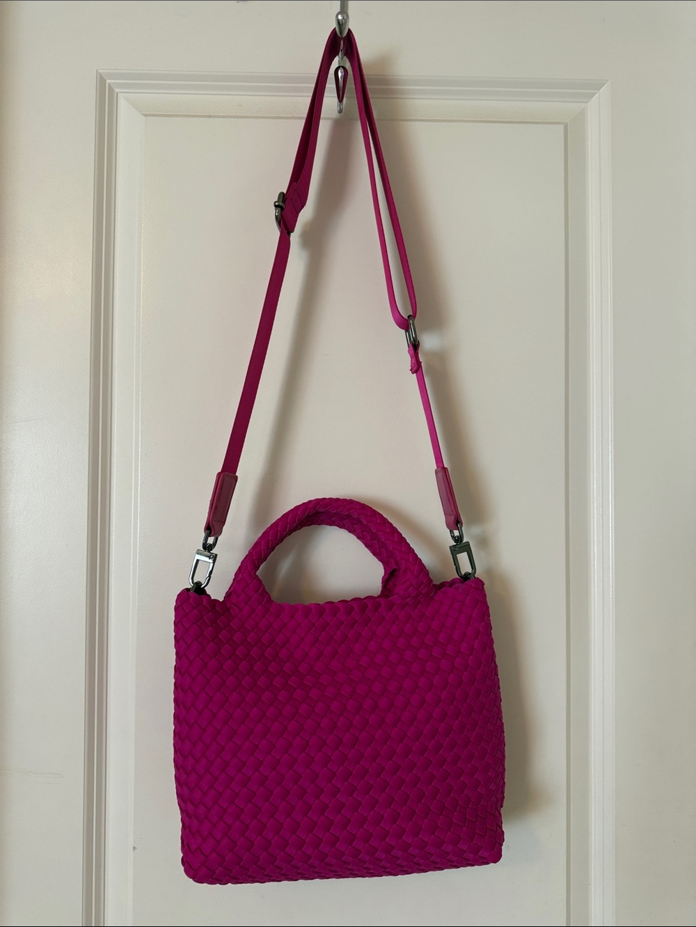 Sol & Selene Sky’s The Limit Small Crossbody in Fuschia
